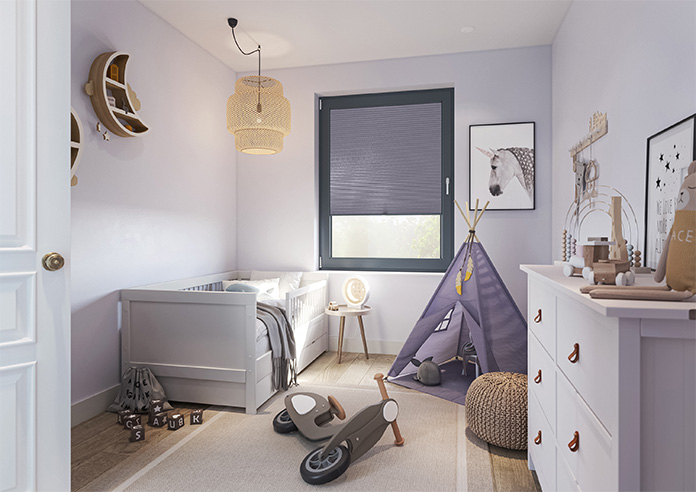 Umbra (Blackout), Slate - Stick Fit Honeycomb Blind - Image 7